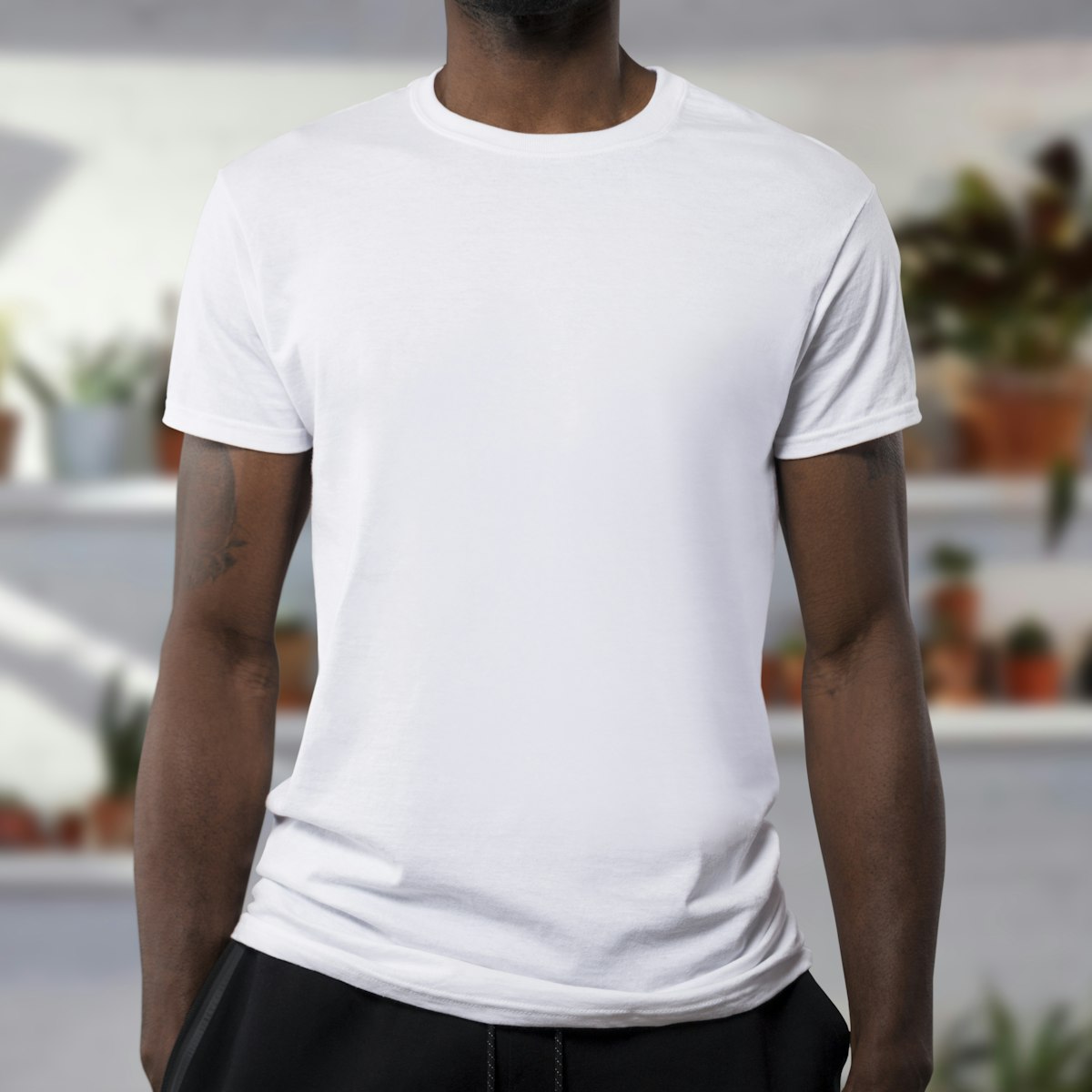 Classic white t-shirt